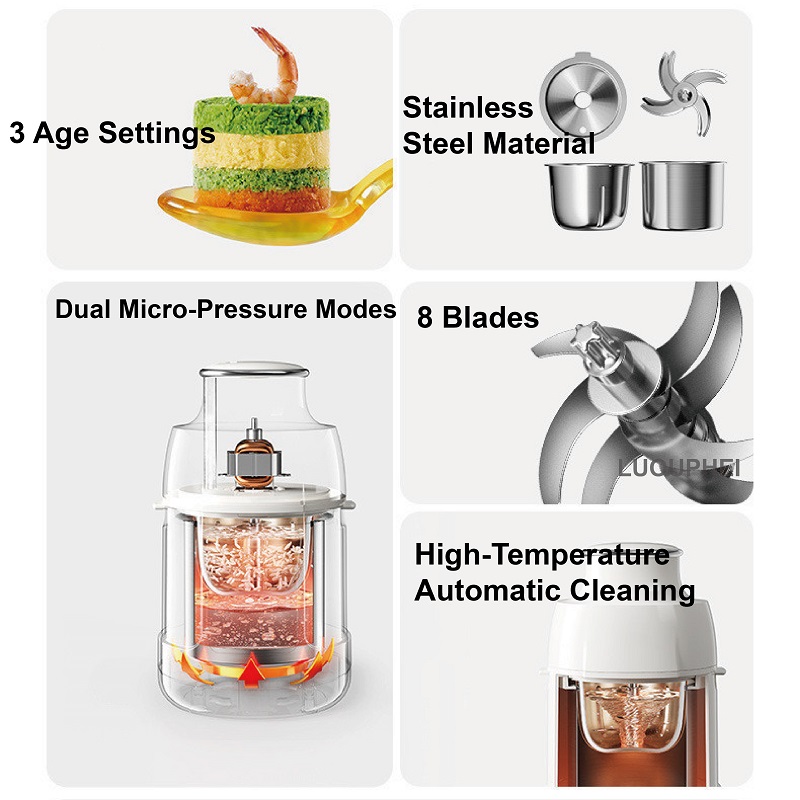 Robot kuchenny dla niemowląt 2 – Baby Food Maker Blender recenzja i cena