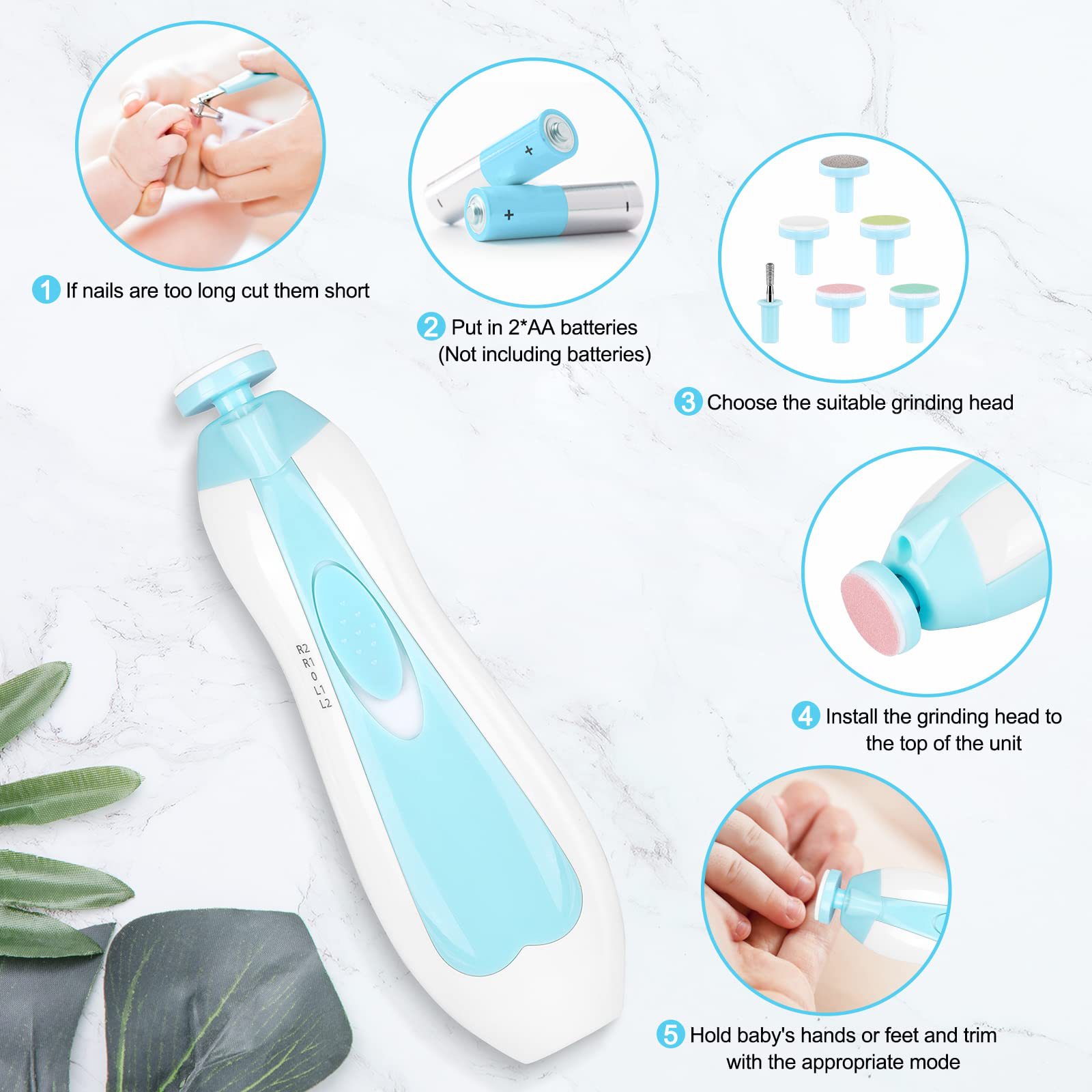 Elektryczny pilniczek do pazno – Baby Products Essentials recenzja i cena