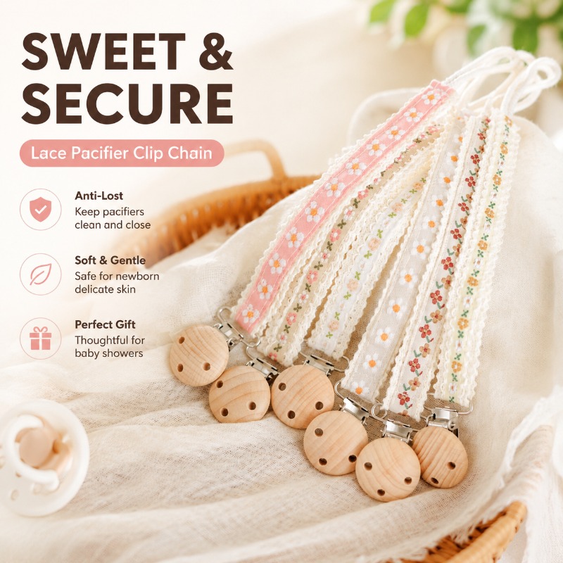 Koronkowy łańcuszek do smoczka – Baby Products Dropshipping recenzja i cena